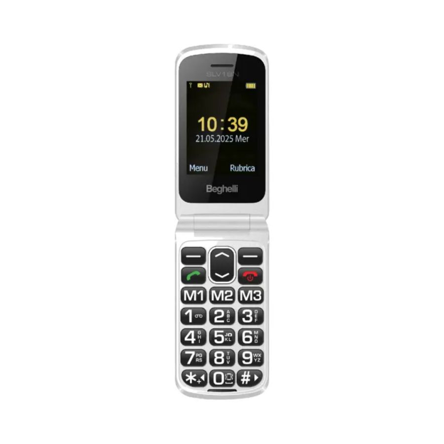 8002219912534 - BEGHELLI PHONE SLV18N GSM 2.4" TASTO SOCCORSO