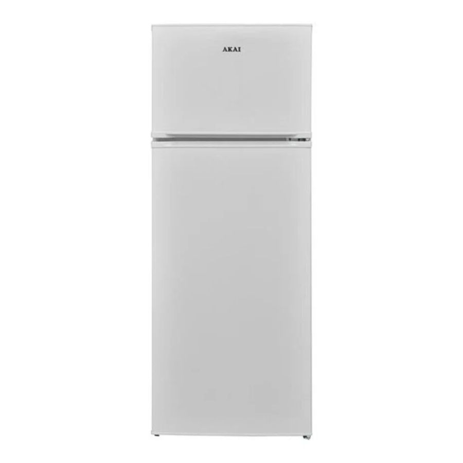 8056746669966 - FRIGO AKAI 218LT DOPPIA PORTA AKFR258S BIANCO