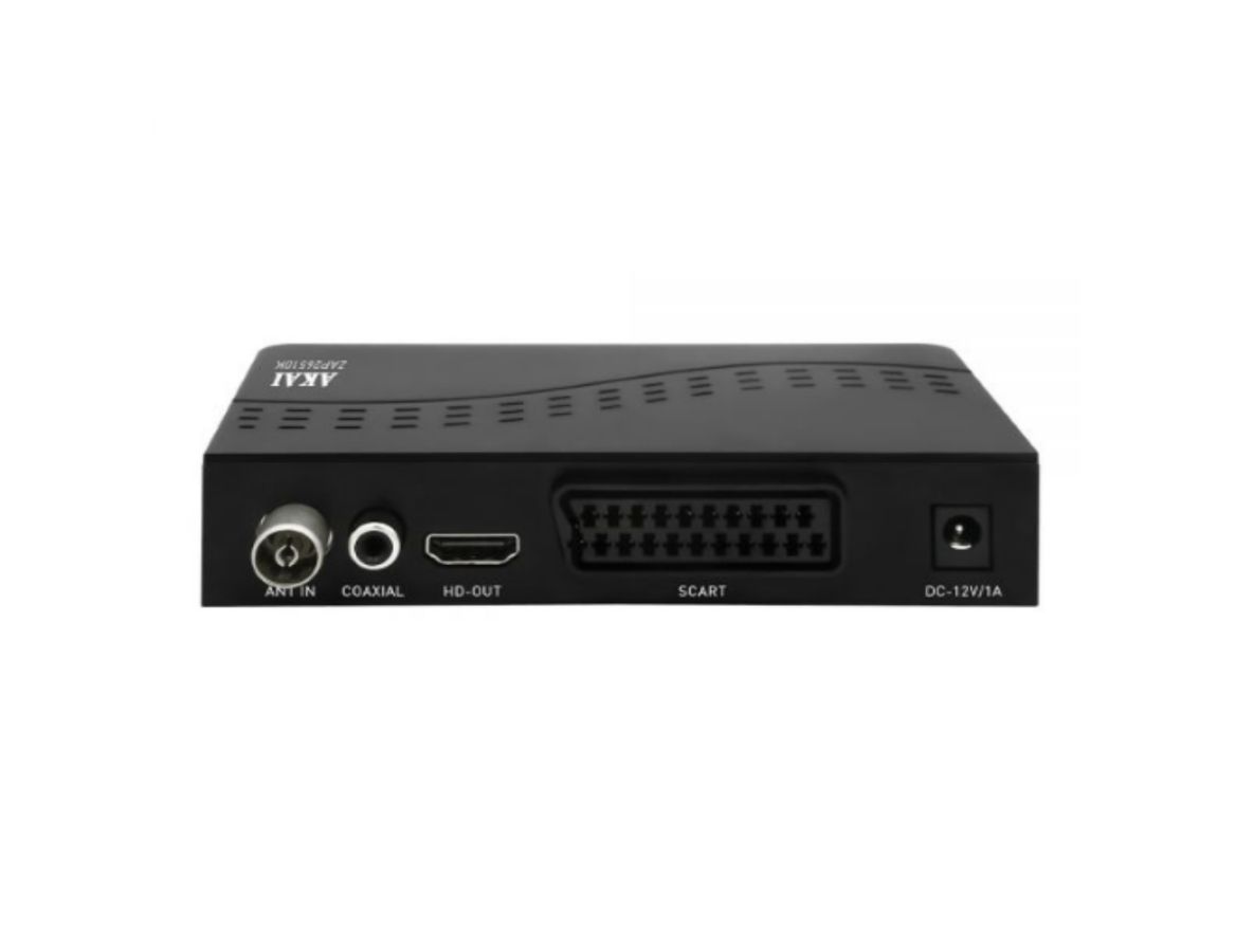 DECODER AKAI DVB-T2 HDMI/USB ZAP26510K-L
