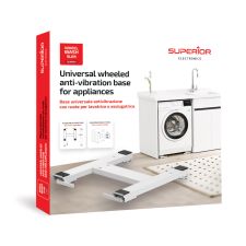 BASE CON RUOTE PER LAVATRICE WHEEL WASH SLIM SLW004 SUPERIOR 1