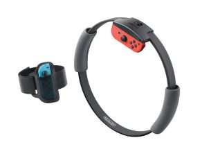 NINTENDO SWITCH RED/BLU + RING FIT ADVENTURE 2